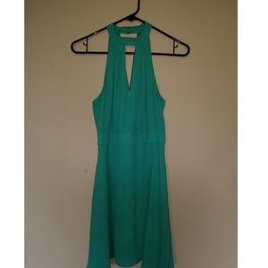 Teal dress from Express